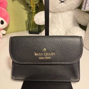 Kate Spade Black Leather Wallet